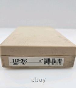Mitutoyo 323-350 Digimatic Disc Micrometer 0-1? Priced To Sell? U. S. Seller