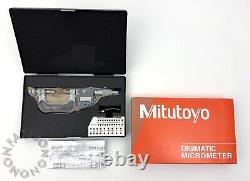 Mitutoyo 324-251-30 Gear Tooth Micrometer 0-25mm Range. 00005/. 001mm Resolution