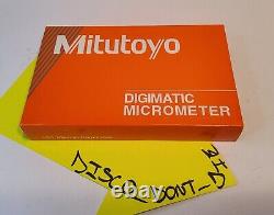 Mitutoyo 324-251-30 Gear Tooth Micrometer 0-25mm Range. 00005/. 001mm Resolution
