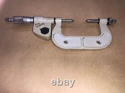 Mitutoyo 324-252-10 25 50 MM X 0.001 MM Digital Gear Tooth Micrometer