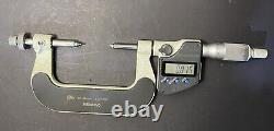 Mitutoyo 324-252-30 Gear Tooth Micrometer 25-50 mm Range. 00005/. 001mm Res