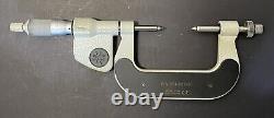 Mitutoyo 324-252-30 Gear Tooth Micrometer 25-50 mm Range. 00005/. 001mm Res