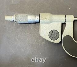 Mitutoyo 324-252-30 Gear Tooth Micrometer 25-50 mm Range. 00005/. 001mm Res