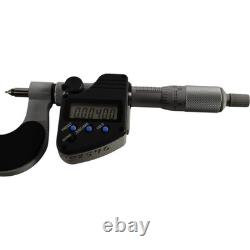 Mitutoyo 324-351-10 Digital Gear Tooth Micrometer 0-1''/25mm IP65 with Engravings