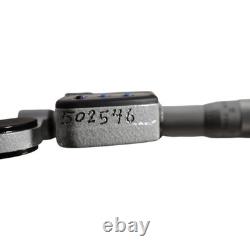 Mitutoyo 324-351-10 Digital Gear Tooth Micrometer 0-1''/25mm IP65 with Engravings