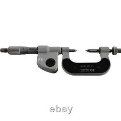 Mitutoyo 324-351-10 Digital Gear Tooth Micrometer 0-1''/25mm IP65 with Engravings