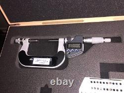 Mitutoyo 324-352-10 Gear Tooth Micrometer 1-2.00005 0.001MM