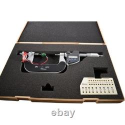 Mitutoyo 324-352 Digital Gear Tooth Micrometer 1-2''/50mm IP65 with Engravings