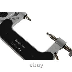 Mitutoyo 324-352 Digital Gear Tooth Micrometer 1-2''/50mm IP65 with Engravings