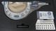 Mitutoyo 324-353-32 Interchangeable Ball AnvilSpindle Gear Tooth Micrometer 2-3