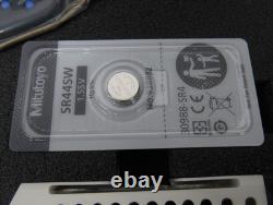Mitutoyo 324-353-32 Interchangeable Ball AnvilSpindle Gear Tooth Micrometer 2-3