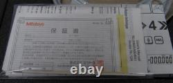 Mitutoyo 324-353-32 Interchangeable Ball AnvilSpindle Gear Tooth Micrometer 2-3