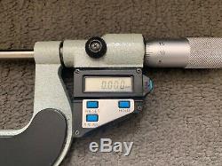 Mitutoyo 324-512 Digital Gear Tooth Micrometer, Range 25-50mm