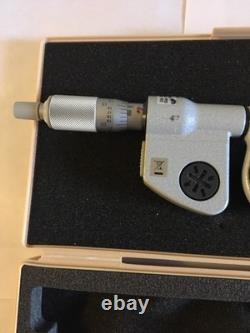 Mitutoyo 326-351-10 Digimatic Thread Mike 0-1 0.00005 0.001mm Grad