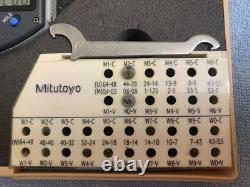 Mitutoyo 326-351-30 Digital Screw Thread Micrometer 0-1 IP65