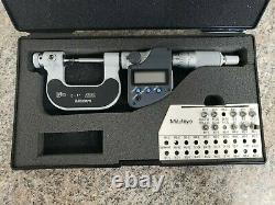 Mitutoyo 326-351-30 IP65 Screw Thread Digital Micrometer 0-1.00005