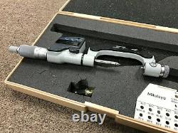 Mitutoyo 326-352-30 1 to 2 SAE & Metric Digital Screw Thread Micrometer