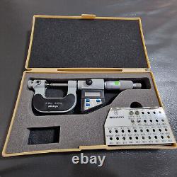 Mitutoyo 326-511 Interchangeable Digimatic Thread screw Micrometer