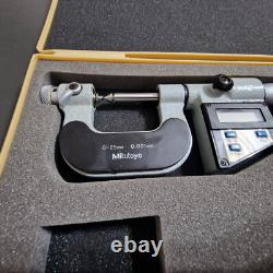 Mitutoyo 326-511 Interchangeable Digimatic Thread screw Micrometer