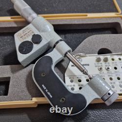 Mitutoyo 326-511 Interchangeable Digimatic Thread screw Micrometer