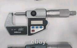 Mitutoyo 326-711-10, 342-431-10, 293-765-30 Digital Thread Micrometer