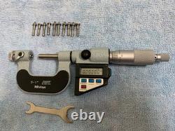 Mitutoyo 326-711-10 digital thread micrometer 0-1