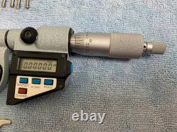 Mitutoyo 326-711-10 digital thread micrometer 0-1 Mitutoyo 326-711-10 digital thread micrometer 0-1