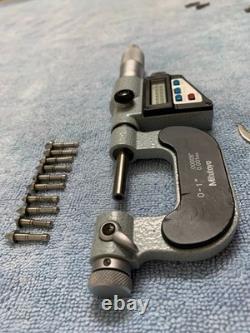 Mitutoyo 326-711-10 digital thread micrometer 0-1