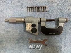 Mitutoyo 326-711-10 digital thread micrometer 0-1