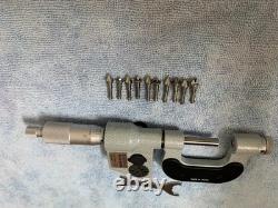 Mitutoyo 326-711-10 digital thread micrometer 0-1 Mitutoyo 326-711-10 digital thread micrometer 0-1