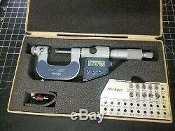 Mitutoyo 326-711-30 Digital Screw Thread Micrometer PRISTINE