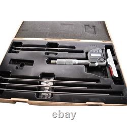 Mitutoyo 329-350-10 Digimatic Depth Micrometer 0-6'' 150mm with Rods