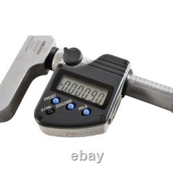 Mitutoyo 329-350-10 Digimatic Depth Micrometer 0-6'' 150mm with Rods