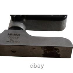 Mitutoyo 329-350-10 Digimatic Depth Micrometer 0-6'' 150mm with Rods