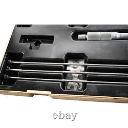 Mitutoyo 329-350-10 Digimatic Depth Micrometer 0-6'' 150mm with Rods