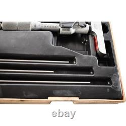 Mitutoyo 329-350-10 Digimatic Depth Micrometer 0-6'' 150mm with Rods
