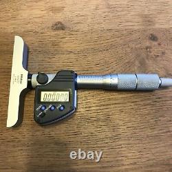 Mitutoyo 329-350-10 Digital Depth Gauge/Micrometer