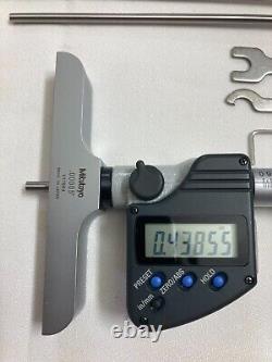 Mitutoyo 329-350-10 Digital Depth Micrometer 0-6