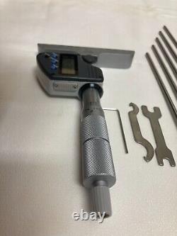 Mitutoyo 329-350-10 Digital Depth Micrometer 0-6