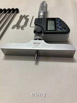 Mitutoyo 329-350-10 Digital Depth Micrometer 0-6