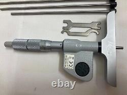 Mitutoyo 329-350-10 Digital Depth Micrometer 0-6