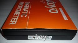 Mitutoyo 329-350-30 Digital Depth Micrometer 0-6/ 0-150mm -6 Rods Gently used