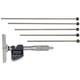 Mitutoyo 329-350-30 Set Digital Depth Micrometer with 6 Rods Grey DMC 4-6 MX