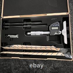 Mitutoyo 329-350 Electronic Interchangeable Rod Depth Micrometer DMC 4-6