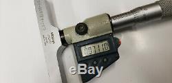 Mitutoyo 329-711 0-6 Digital Depth Micrometer Gage withEtchings, shelf T1