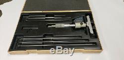 Mitutoyo 329-711 0-6 Digital Depth Micrometer Gage withEtchings, shelf T1