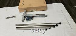 Mitutoyo 329-711-30, 0-6 x. 00005 Res. Digital Depth Gage Micrometer in Box