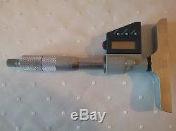 Mitutoyo 329-711 Digital Depth Micrometer Interchangeable Rod Type 0-6/0-150mm