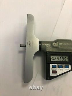 Mitutoyo 329 Series 329-711 Interchangeable Rod Electronic Depth Micrometer