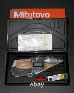 Mitutoyo 331-351-30 Digimatic Spline Micrometer 0-1 0.00005 Grad
